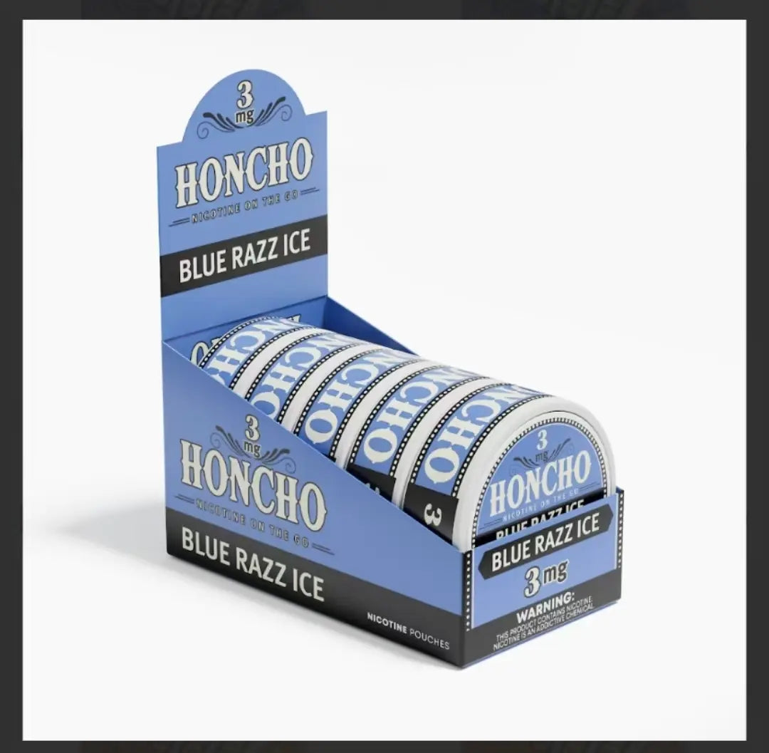 Honcho Blue Razz Nicotine Pouches